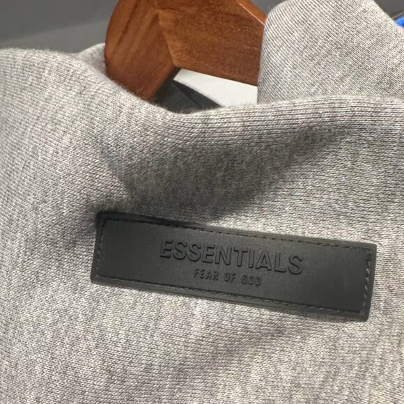 Fear of God Essentials Hoodie (SS22-Dark Oatmeal) - Picture 4 of 5
